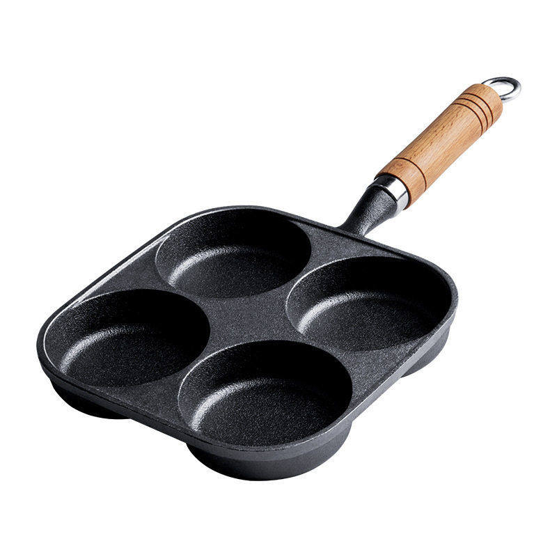 铸铁煎蛋锅家用鸡蛋汉堡锅无涂层煎蛋神器蛋饺锅平底锅不粘锅煎锅,淘宝优惠券,粉丝福利购,淘宝优惠卷