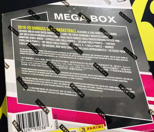 2019/20 Panini Donruss Optic 42 Card Mega 篮球 盒卡 - 图0
