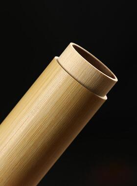 竹制密封茶叶罐香筒储存竹桶竹筒茶叶桶便携大小号醒茶叶盒子包装