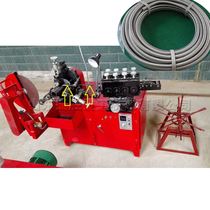 Bellows-making machine pre-stressed concrete reserved pore canal metal bellows making machine bellows forming machine