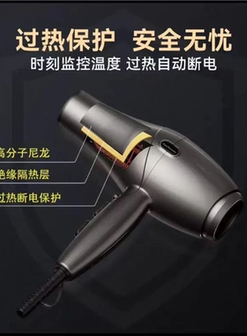 火之凤6700H无刷电机吹风专用大