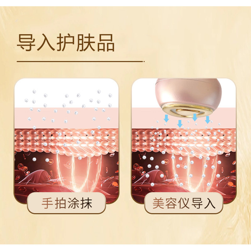 AiFi家用美容仪器脸部按摩洁面法令纹提拉紧致面部导入导出仪冰敷