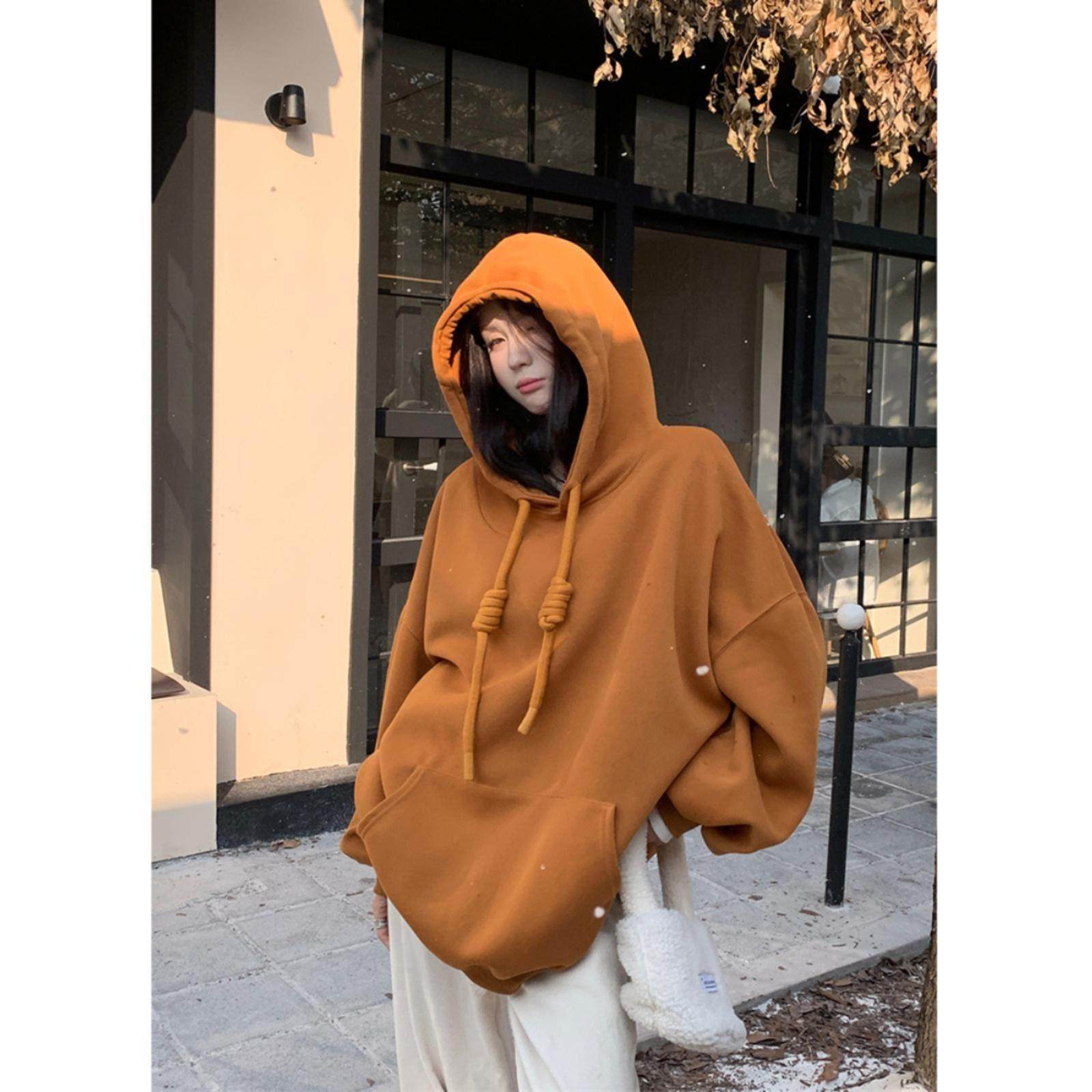 IT UNDER GARDEN 早春款奶fufu粉色卫衣女落肩显瘦多巴胺穿搭少女,淘宝优惠券,粉丝福利购,淘宝优惠卷