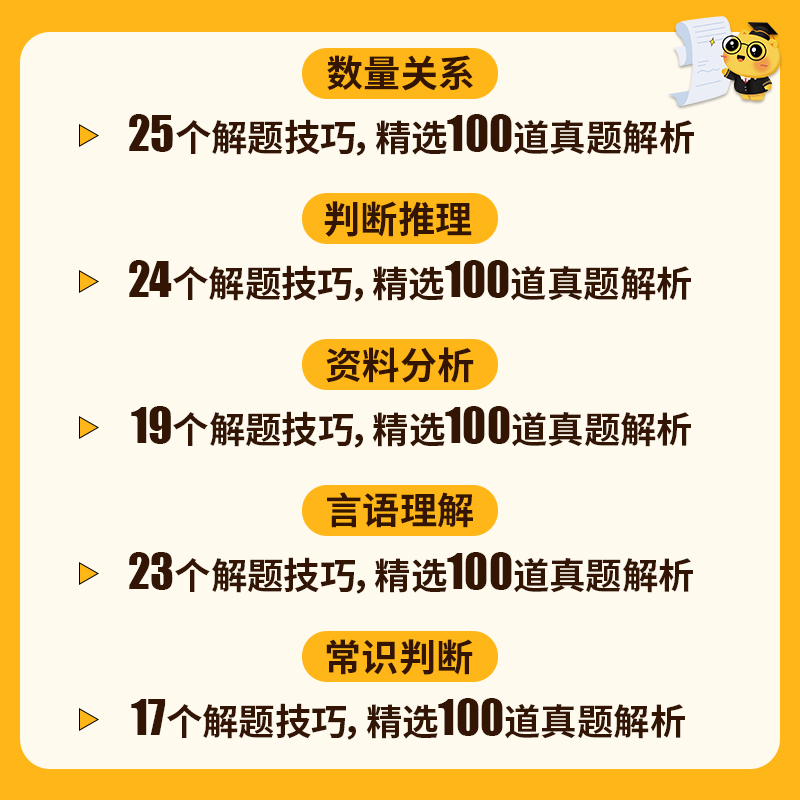 上岸熊行测刷题技巧2025国家公务员考试国考省考三色笔记公考教材真题题库考公资料分析言语理解与表达判断推理逻辑常识数量关系 - 图0