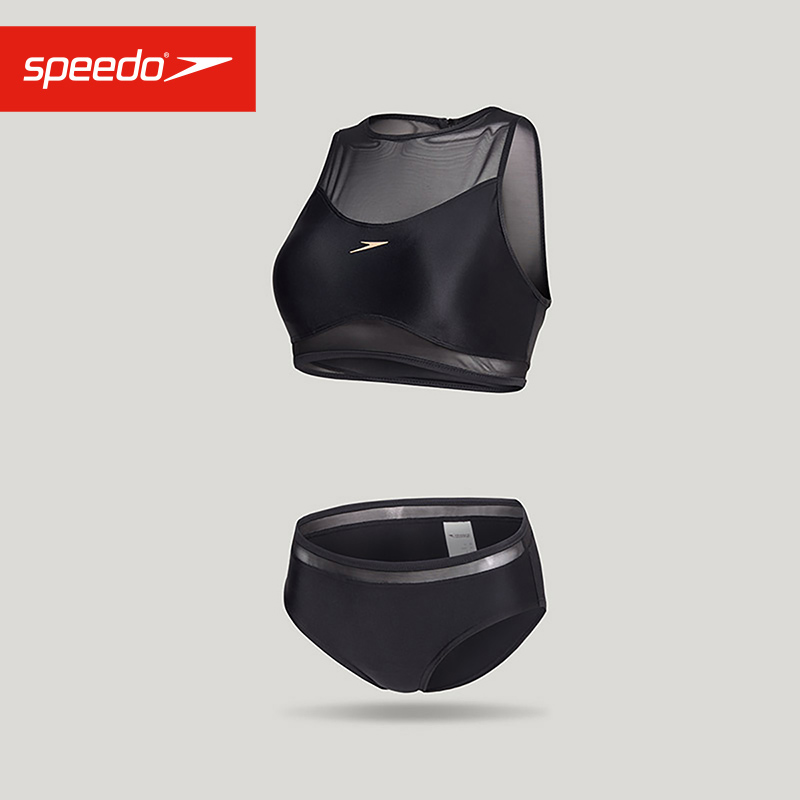 Speedo/速比涛分体泳衣女三角泳裤分体性感海边度假泳池专用抗氯 - 图1