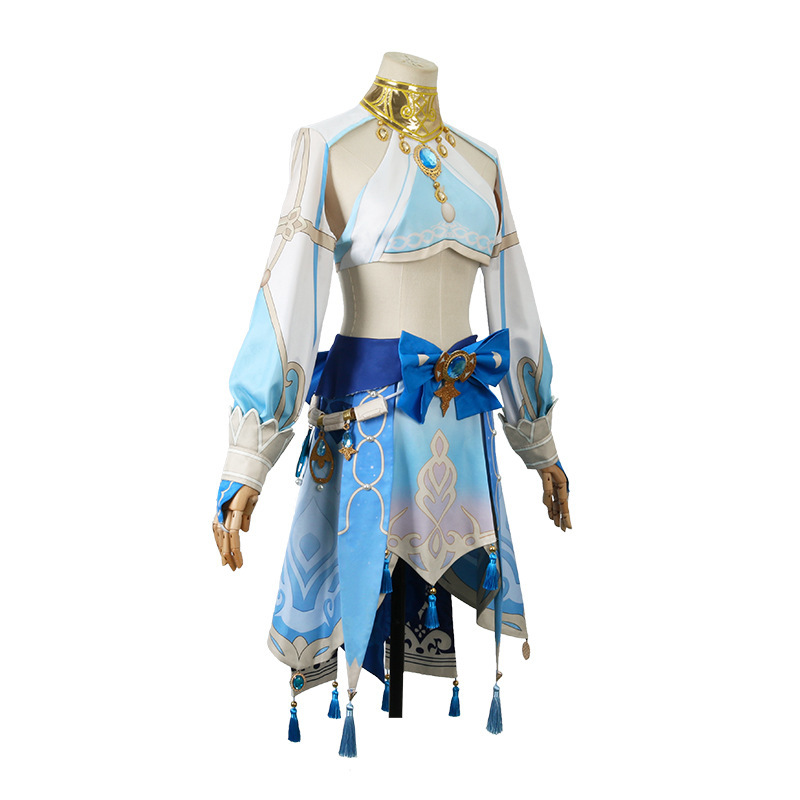 漫多原神cos服草国须弥舞娘妮露cosplay西域舞娘全套cosplay服装 - 图0