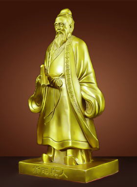 顺祥铜艺紫阳真人铜像