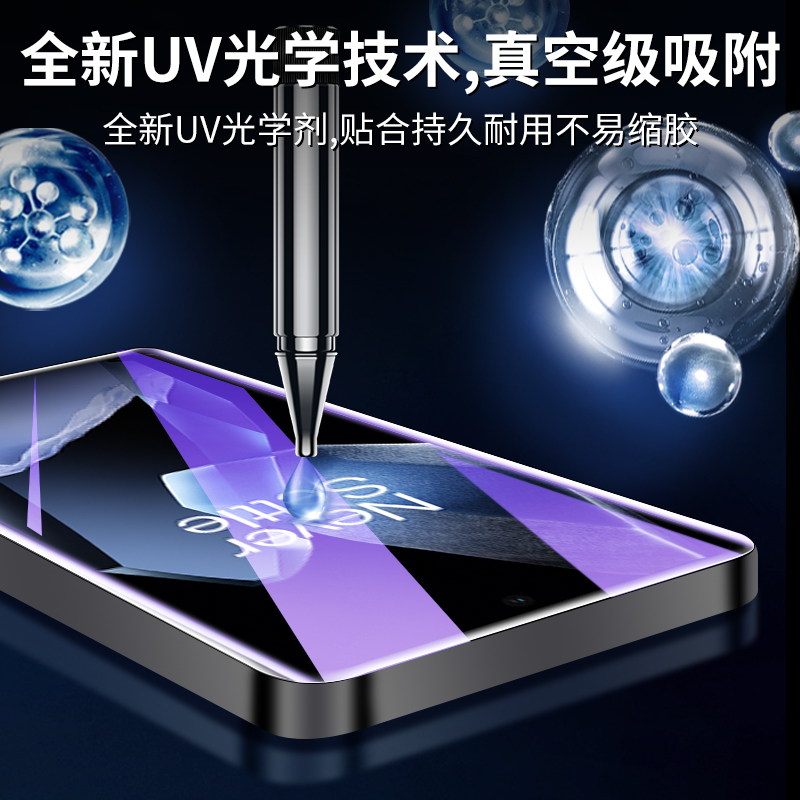 适用一加13钢化膜uv曲屏全胶防窥保护Oneplus13手机膜全包高清抗蓝光防摔玻璃1加13水凝膜全覆盖防爆屏保贴膜 - 图0