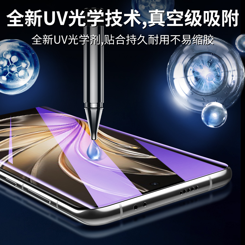 适用vivos20pro钢化膜全覆盖高清全胶uv防偷窥保护S20Pro手机膜曲屏全包防摔VIVOs20pro水凝膜防爆抗蓝光屏保 - 图0