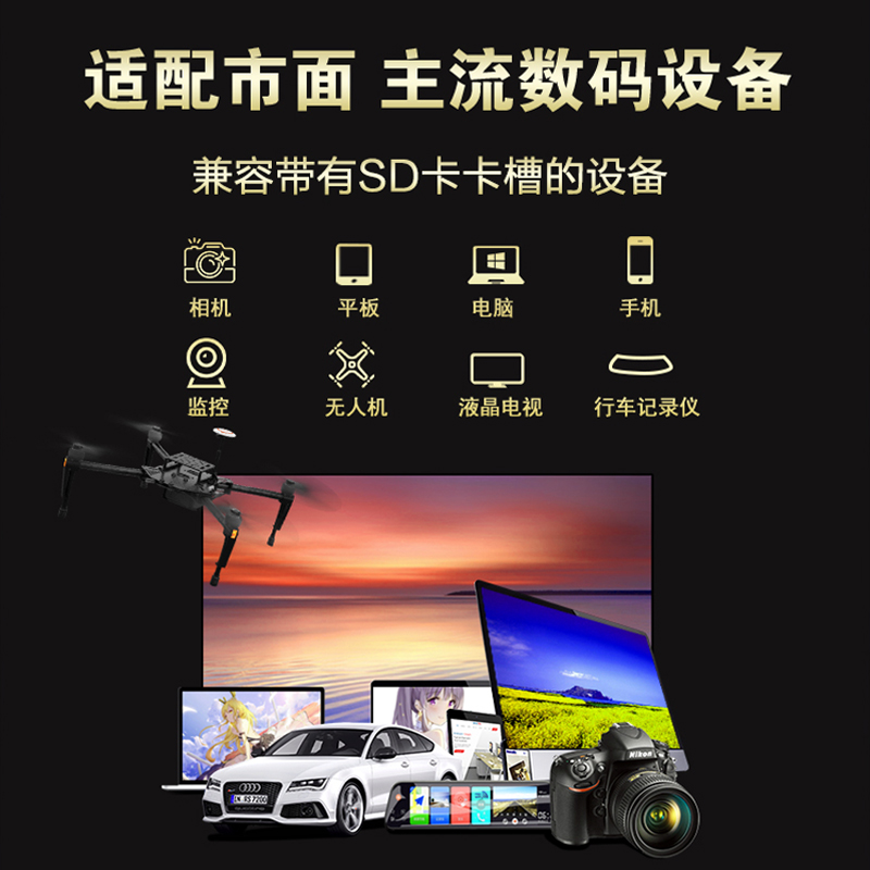 索尼尼康佳能SD卡V90相机内存V30V60相机高速存储卡512G1TB适用于 - 图1