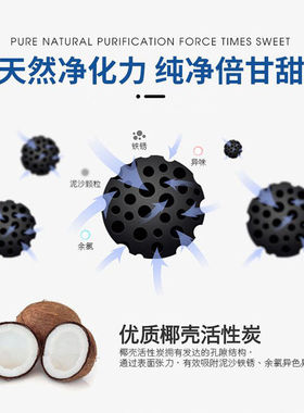 家用10寸卡接净水器滤芯套装E2卡接式全套滤芯一体式净水机耗材