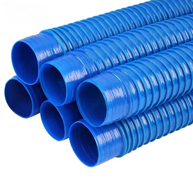 Yizun PVC vacuum pipe hose woodworking industrial air duct plastic transparent corrugated pipe engraving machine telescopic ventilation pipe