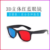 3D stereopic glasses polarized glasses not sparkling glasses a piece of glasses