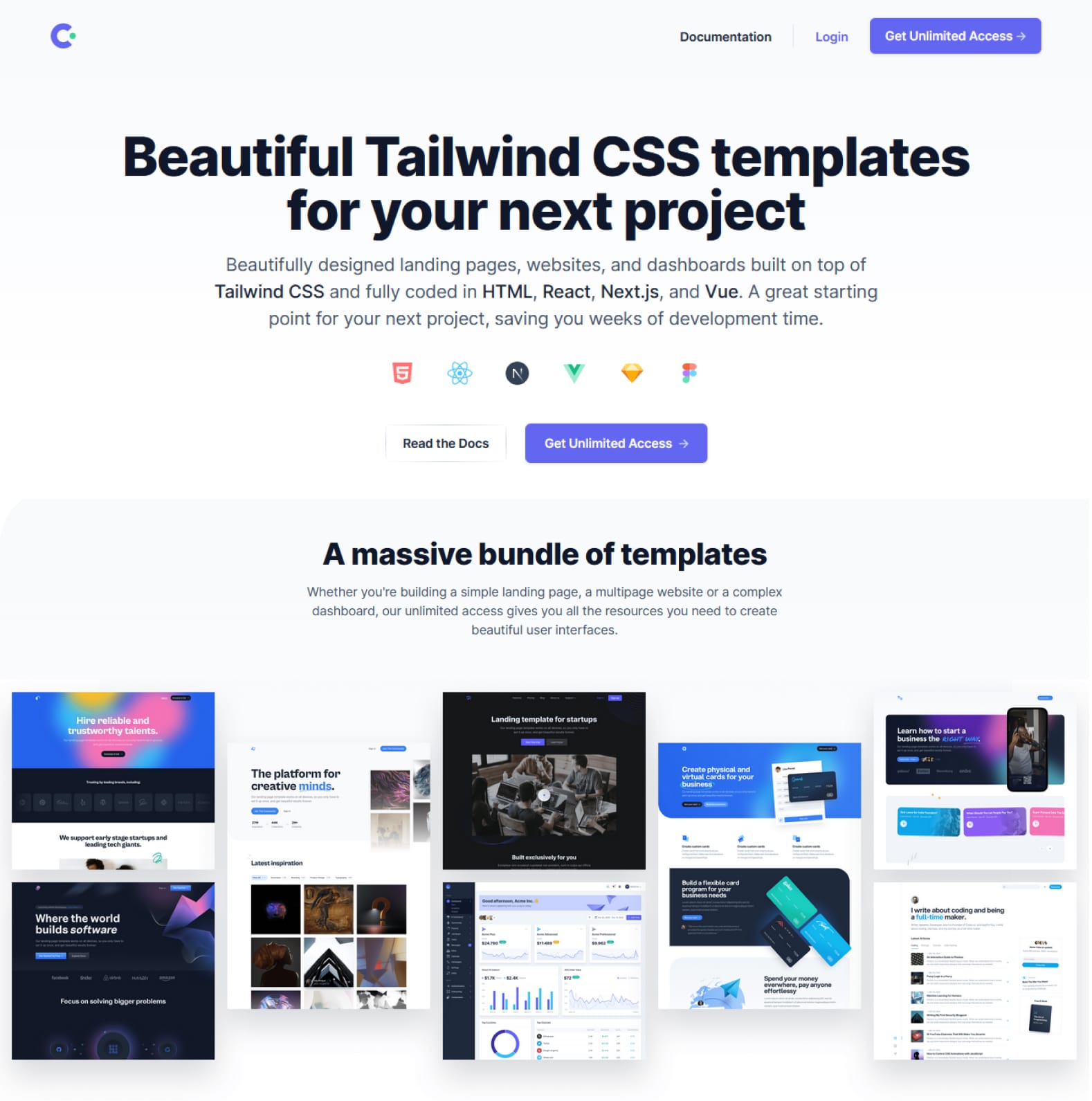 Cruip - 18套网页前端模板合集 Tailwind CSS React Vue HTML JS - 图1