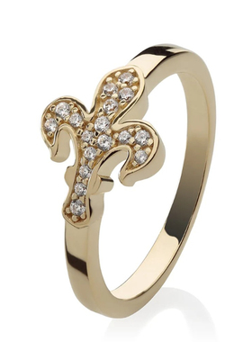 【代购】Humilis Iter Florence 佛罗伦萨鸢尾花戒指