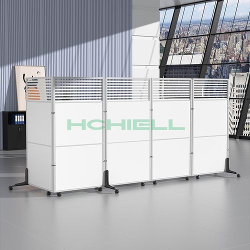 移动屏风支架挡板隔断隔板高屏风折叠玻璃办公室屏风脚支撑脚底座 - 图1