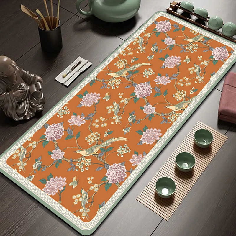 新中式桌旗禅意茶席茶垫茶桌垫布吸水茶台防水茶几垫桌布沥水垫,淘宝优惠券,粉丝福利购,淘宝优惠卷