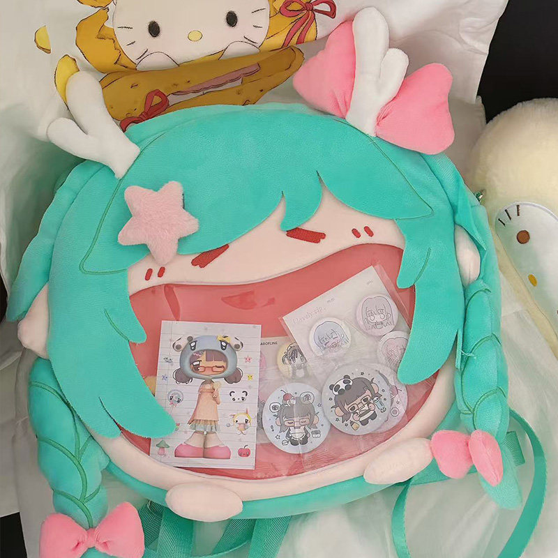 王者荣耀周边瑶瑶时之祈愿毛绒痛包超萌双肩包卡通动漫背包斜挎包,淘宝优惠券,粉丝福利购,淘宝优惠卷