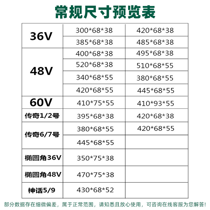 喜德盛电动车锂电池36v48v24折叠自行车内置电瓶大容量电池新国标-图2