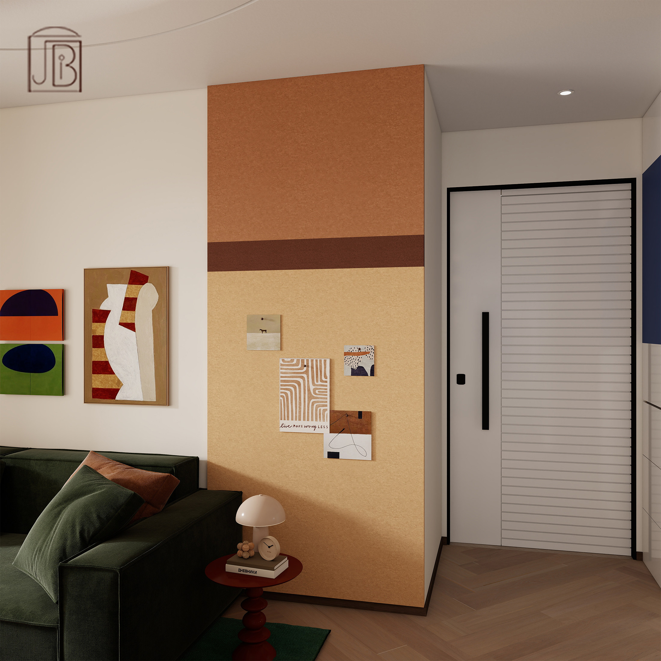 创意拼色毛毡板墙贴ins风沙发背景墙装饰贴艺术拼接软包墙面展示板个性软装,淘宝优惠券,粉丝福利购,淘宝优惠卷