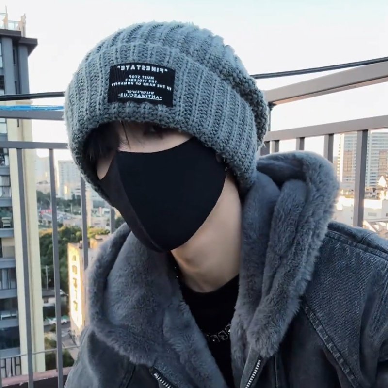 帽子男冬季青少年加绒加厚保暖冷帽针织大头围秋冬骑行防风毛线帽,淘宝优惠券,粉丝福利购,淘宝优惠卷