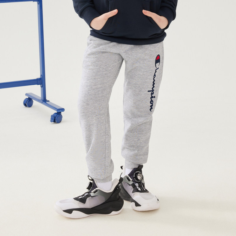 champion冠军儿童装25冬季新款男大小童系绳宽松休闲运动长裤卫裤,淘宝优惠券,粉丝福利购,淘宝优惠卷