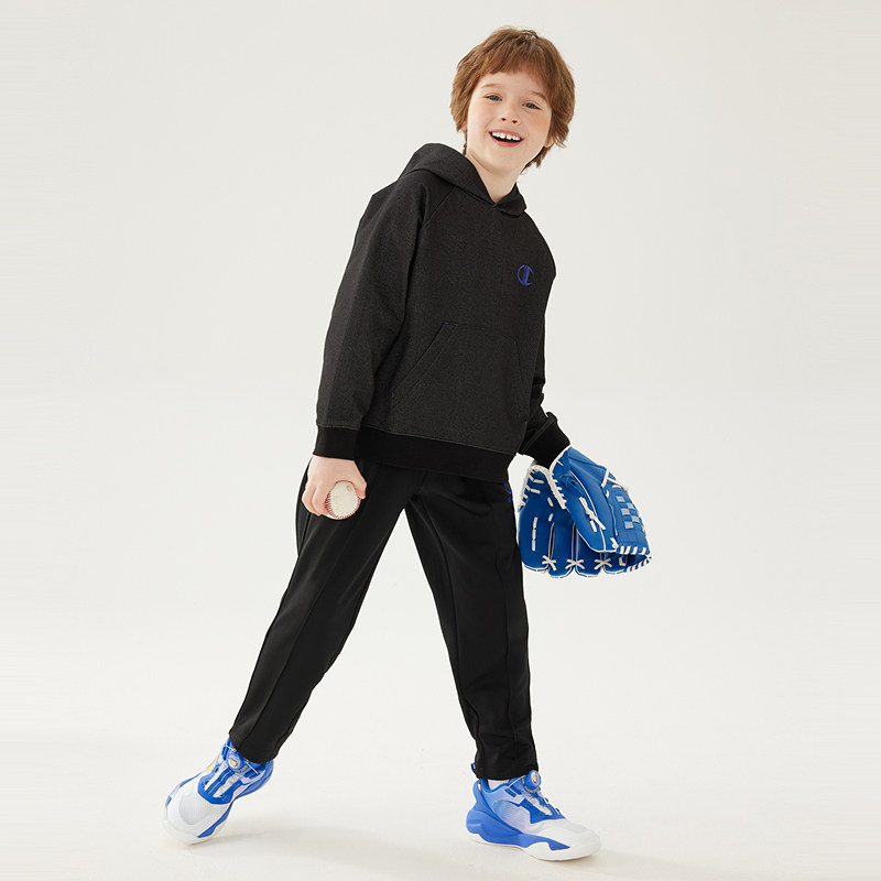 Champion冠军儿童装25冬季新款男大小童时尚简约百搭休闲运动长裤,淘宝优惠券,粉丝福利购,淘宝优惠卷