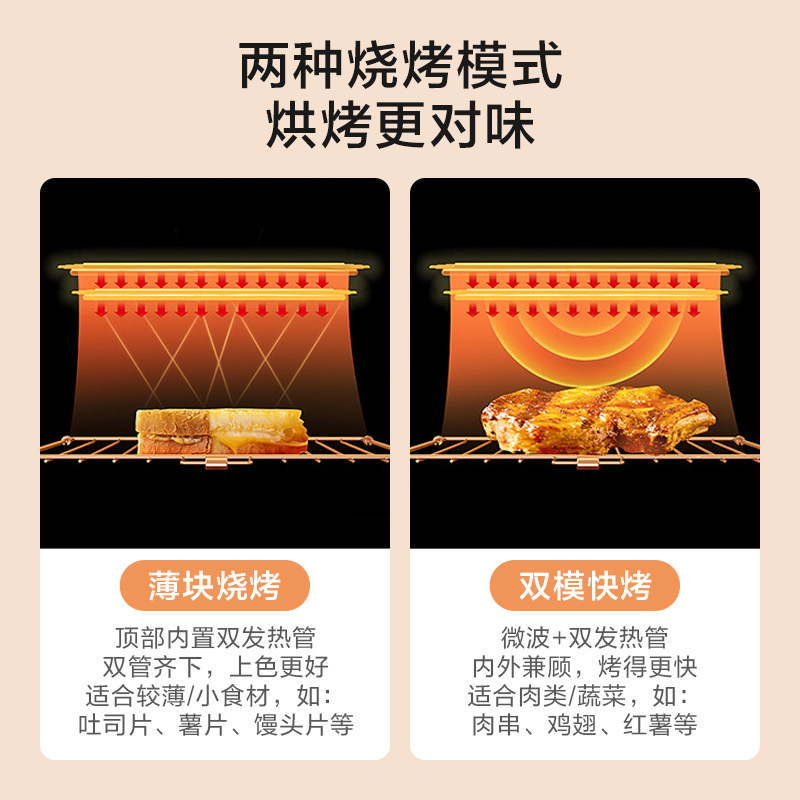  美的微蒸烤微波炉