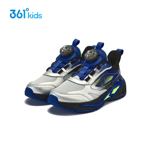 【商场同款】361童鞋男童鞋2025年秋新款儿童旋钮扣网面运动跑鞋 - 图3