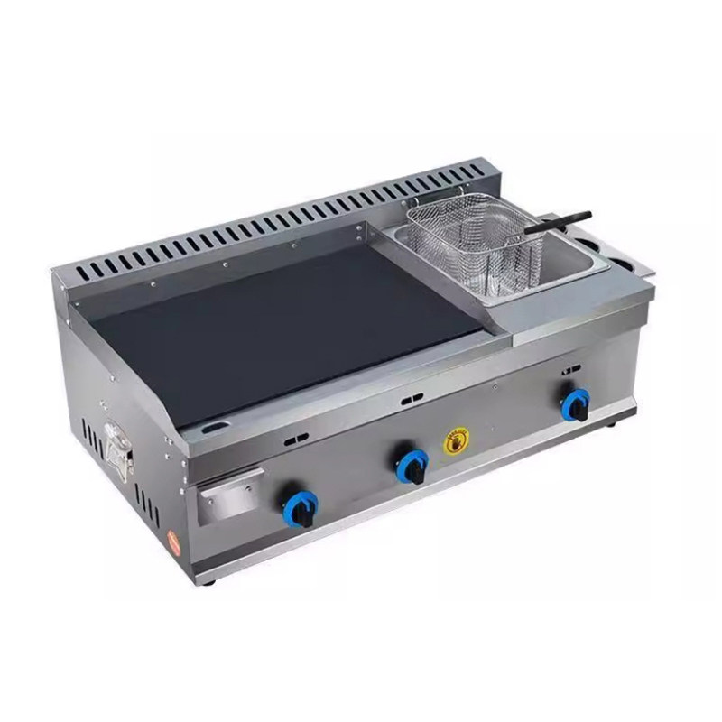 商用燃气扒炉铁板鱿鱼机烤冷面手抓饼鸡蛋灌饼扒炉油炸锅一体机,淘宝优惠券,粉丝福利购,淘宝优惠卷