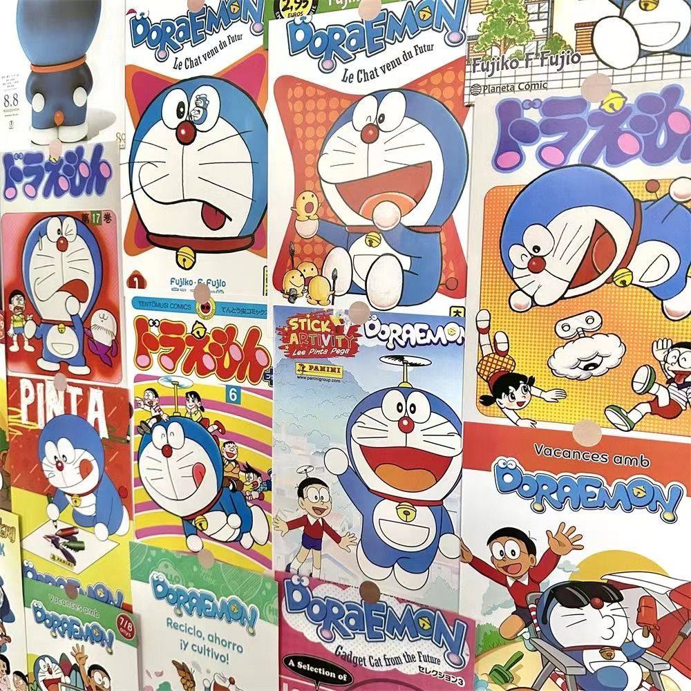 哆啦A梦复古ins海报二次元古早原画墙面卡通装饰宿舍卧室背景墙贴,淘宝优惠券,粉丝福利购,淘宝优惠卷