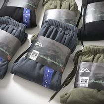 Walking Big Warm Oven Shake Grain Suede Plus Suede Thickened Winter Male Couples Casual Close-up Buns Pants Trousers Long Pants