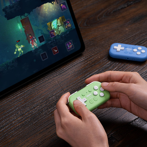 8BitDo八位堂Micro蓝牙迷你小手柄NS无线Switch2安卓平台游戏机便携 PC电脑mac ios苹果手机键盘画画翻页16键 - 图3