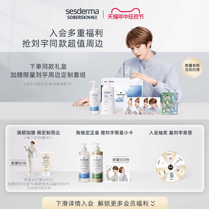 【刘宇同款】sesderma纯己果酸柔滑身体乳控油祛痘去角质滑嫩抚平 - 图0