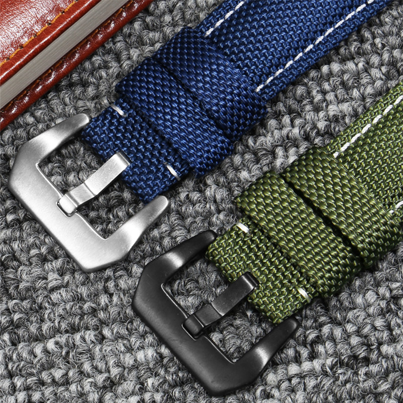 尼龙沛纳海柏尼时精工西铁城手表带 曼琳美运动配件