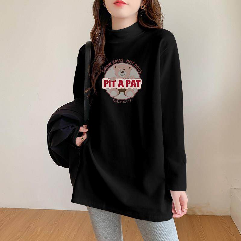 韩国双面绒加厚保暖上衣女内搭半高领磨毛秋冬季宽松长袖灰色~,淘宝优惠券,粉丝福利购,淘宝优惠卷