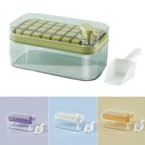 32-piece Ice Tray Mold One-button Press Type Ice Mold Box