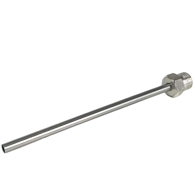 Stainless steel long needle type air blowing nozzle machine tool high pressure universal blowing nozzle trunk tower linear water needle water spray nozzle