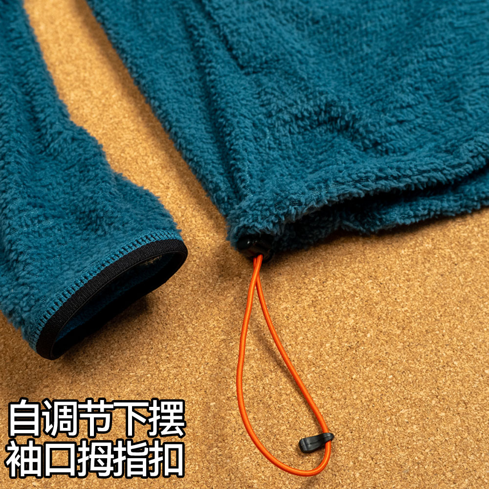 OG原器Primaloft Evolve轻量化抓绒全拉链连帽Ev5 透气动态保暖 - 图3