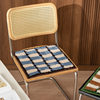 Plush four-season non-slip thickened bay window dining chair cushion