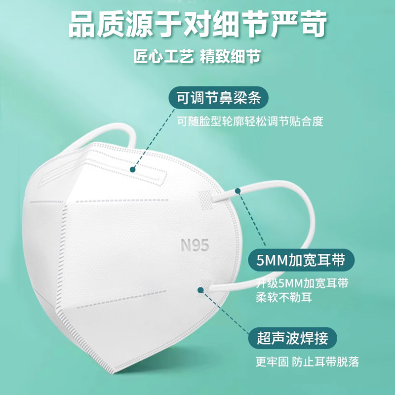 n95级医用防护口罩一次性医疗级别成人女防尘官方旗舰店单独包装,淘宝优惠券,粉丝福利购,淘宝优惠卷
