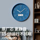 Stereo disc silent wall clock