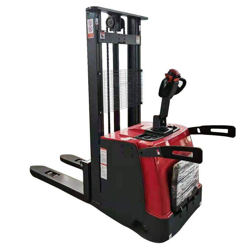 电子全转向电动堆高车 站驾电式动叉搬运仓库用电KSQ车动堆垛车转,淘宝优惠券,粉丝福利购,淘宝优惠卷