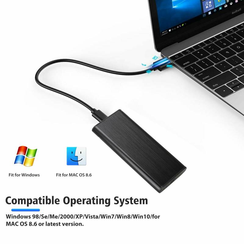 M2 NVMe SSD Case Enclosure M.2 PCI e SSD to Type C USB3.1 U - 图2