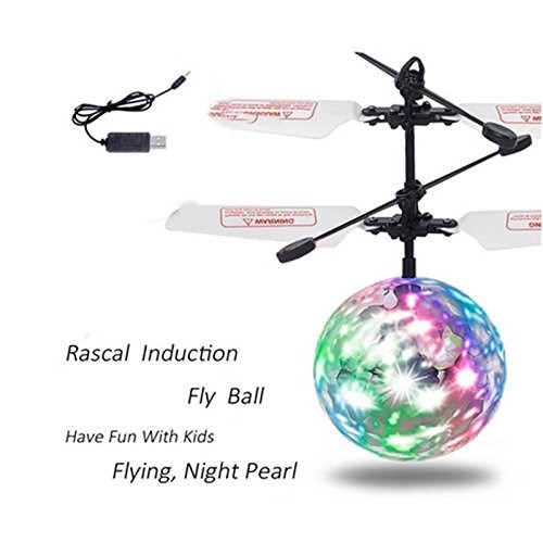 Mini drone RC Helicopter Aircraft Flying Ball flying toys B-图2