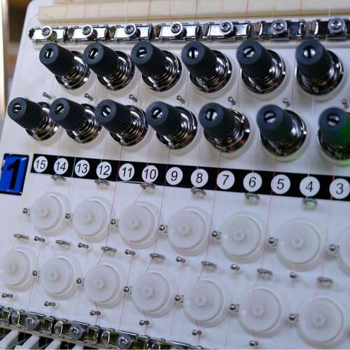 美尔绣MJS1502(60*60cm) 15针2头泰智系统商用型电脑全自动绣花机 - 图0
