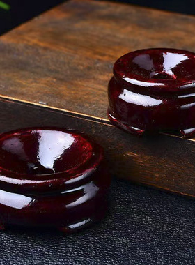 2025年新款创意艺术圆形水晶球木托装饰展示架家居办公奢华摆设