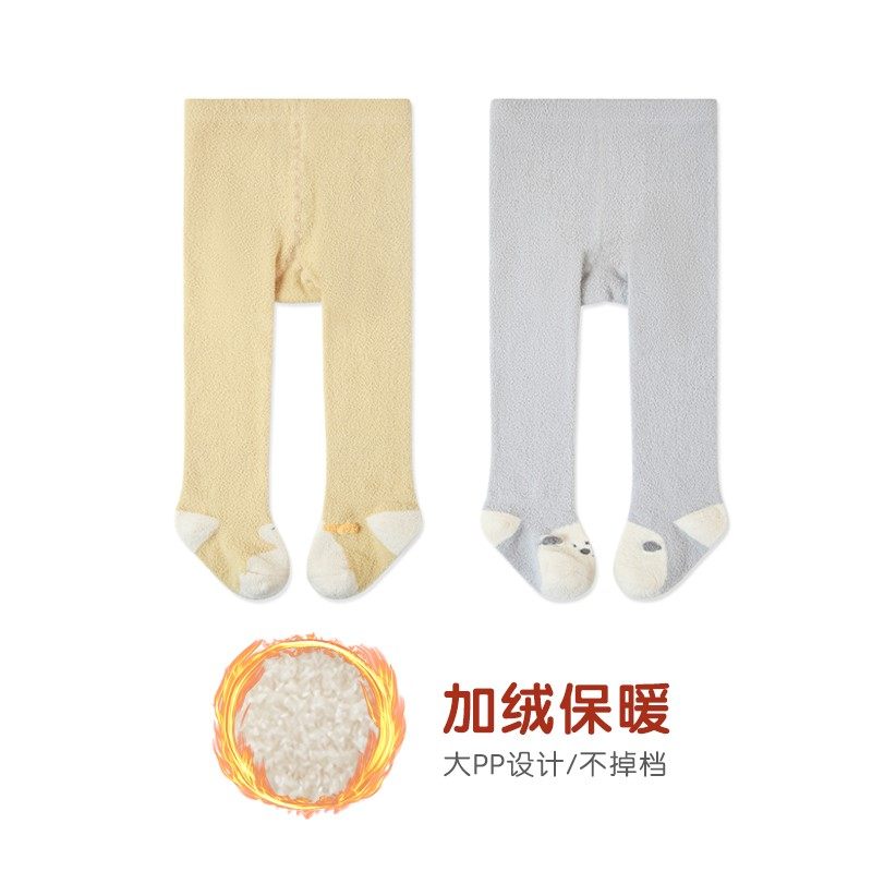 婴儿连裤袜秋冬季男女童加厚外穿连体裤宝宝大PP不勒连脚打底裤子,淘宝优惠券,粉丝福利购,淘宝优惠卷