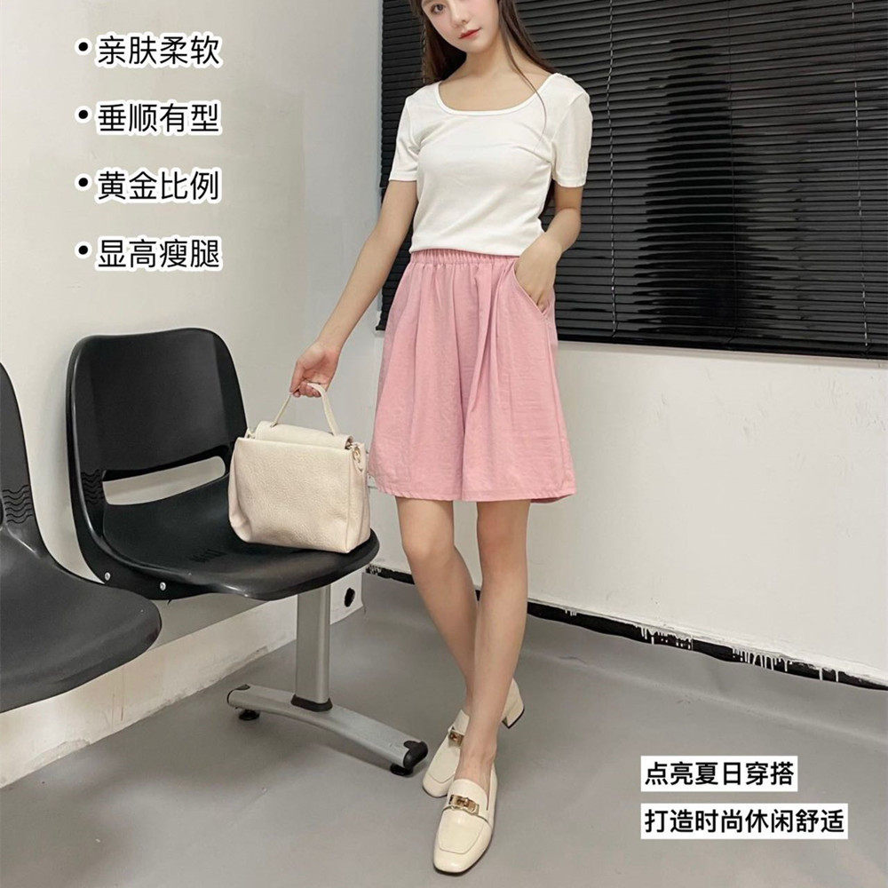 曰系慵懒山本短裤五分休闲裤