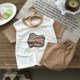 ເດັກນ້ອຍ Ice Silk Cropped Pants Home Clothes suits for boys and girls